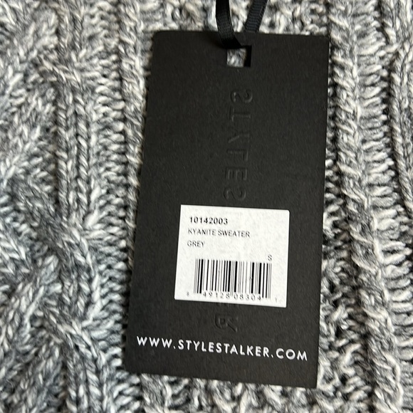Stylestalker grey Kyanite sweater - Picture 6 of 10